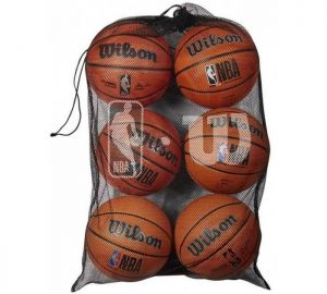 Сітка для м'ячів Wilson W NBA 6 BALL MESH CARRY BAG BK